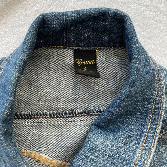 G Unit Cropped Denim Jacket - Picture 3 of 4